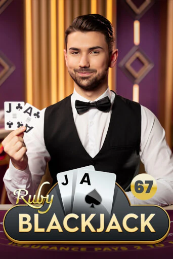 Ruby Blackjack 67 live table cover art